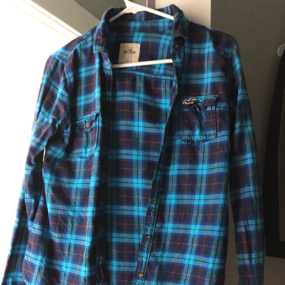 Hollister Long Sleeve Plaid